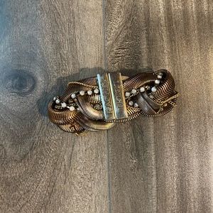 Rachel Leigh Gold Plated Braided Snake Chain Bracelet